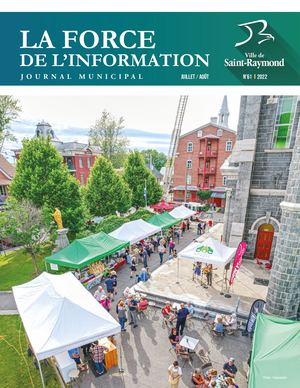 Journal municipal juillet-août 2022 - Ville de Saint-Raymond