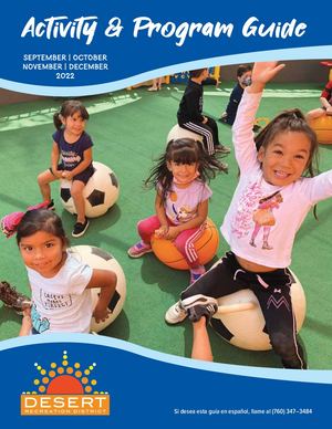 DRD Sept - Dec 2022 Activity & Program Guide ENGLISH