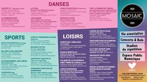 Plaquette Mosaïc 2022-2023