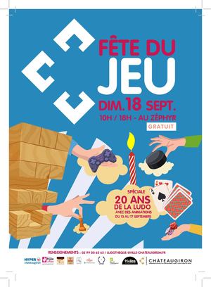 Programme - Semaine d'animations - 20 ans fête du jeu