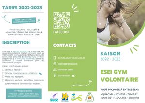 ESEI - ACTIVITES 2022 2023