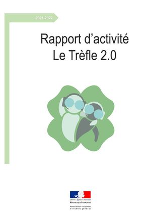 Rapport D Activité 2021 2022 Le Trèfle 2 0..