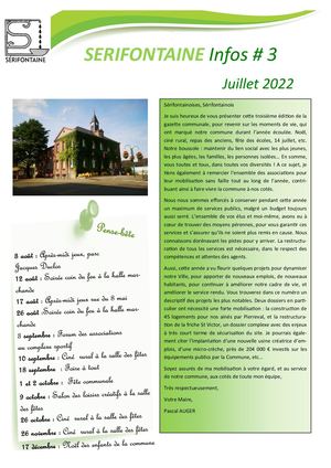 SERIFONTAINE Infos 3