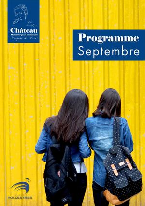 Médiathèque de Pollestres - Programme septembre 2022