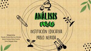 Análisis del PRAE y Propuesta de Mejora