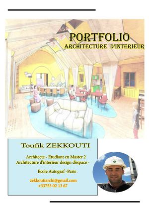 Portfolio Toufik ZEKKOUTI