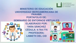 Portafolio De Entornos Virtuales
