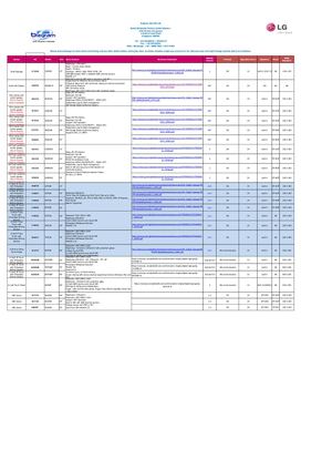 LG Pricelist By Bizgram Whatsapp 87776955