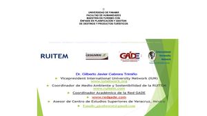 1 La Planificación Estratégica Turística De Destinos Es El