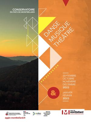 Conservatoire Du Pays De Montbéliard Plaquette Automne 2022 2023