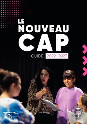 Le Nouveau Cap - Guide 2022-2023