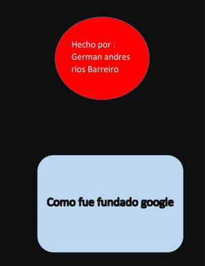 La Fundacion De Google