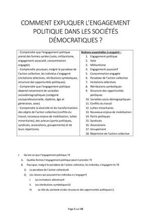 V1 Eleve 2021 Engagement Politique Dans Les Sociétés Démocratiques