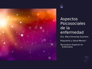 Aspectos Psicosociales De La Enfermedad