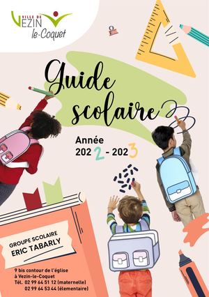 Guide scolaire Groupe scolaire E.Tabarly 2022-2023