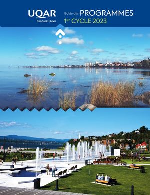 UQAR - Guide des programmes - 2023