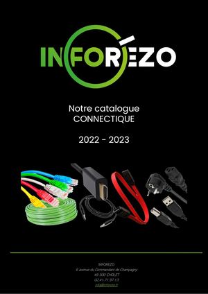 Connectique Inforezo