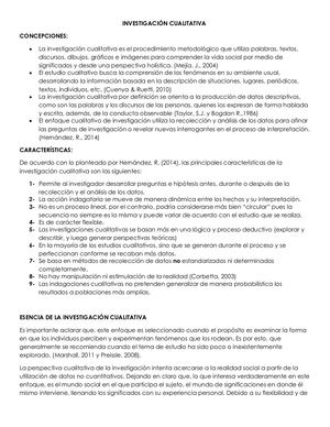 Investigación Cualitativa Información