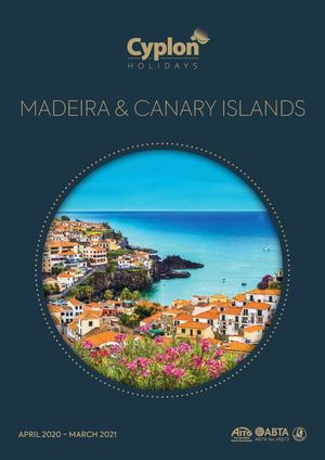 Madeira And Canary Islands Brochure