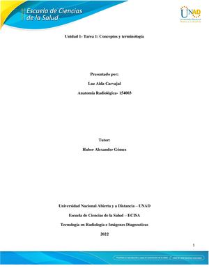 Trabajo Anatomía Radiológica unidad 1