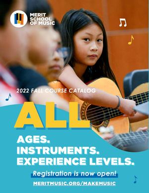 2022 Fall Course Catalog - Merit School Of Music