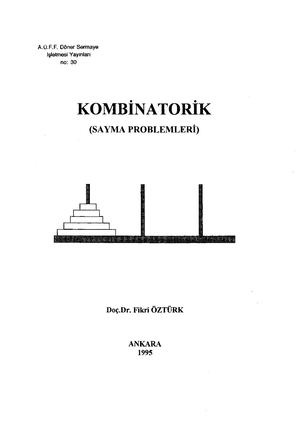 Kombinatorik (Sayma Problemleri) - Prof. Dr. Fikri Öztürk