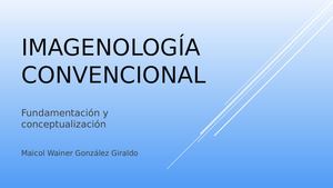 Imagenología Convencional Diapositivas Del Libro