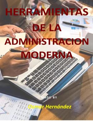 Herramientas De La Administración Moderna