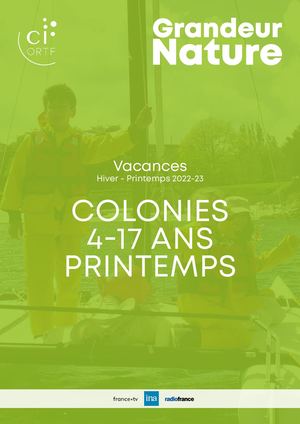 GRANDEUR NATURE HIVER-PRINTEMPS 2023 COLOS - PRINTEMPS