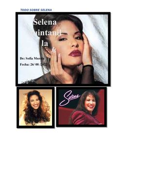Revista de Selena Quintanilla