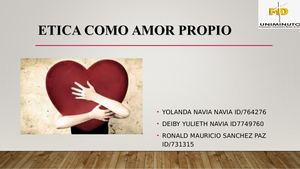 Actividad 6 Etica Como Amor Propio