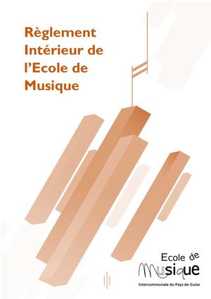 Réglement Intérieur De L'emi Du Pays De Guise Septembre 2022