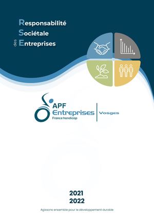 Raport RSE 2021-2022 - APF Entreprises Vosges