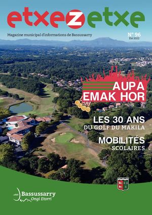 Le mag Bassussarry  Etxez Etxe #96