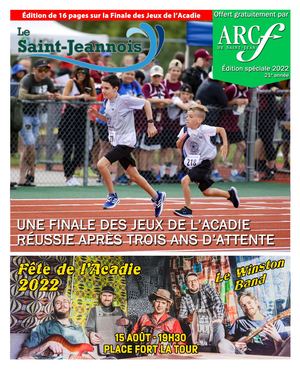 Le Saint-Jeannois Spécial Jeux de l'Acadie 2022