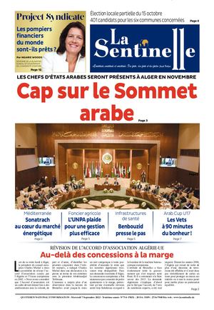 La Sentinelle Du 7 Septembre 2022