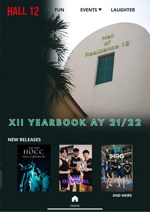 Hall 12 Yearbook AY21/22