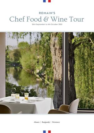 Chef Tour France Itinerary 2022 _ 26 SEPT - 06 OCT 2022