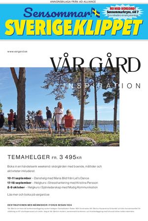 Sverigeklippet Mellan/Stockholm aug 2022