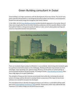 Sustainable Building Consultants and Services | GAIA