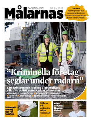 Målarnas facktidning – Nummer 6, 2022
