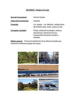 Secuencia Geografía 1