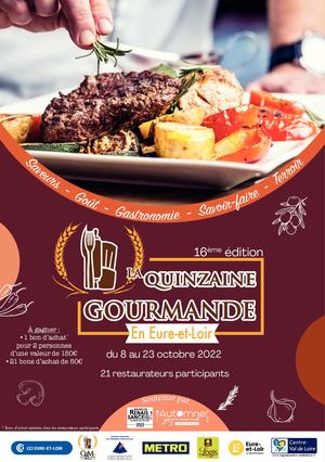 Flyer Quinzaine Gourmande