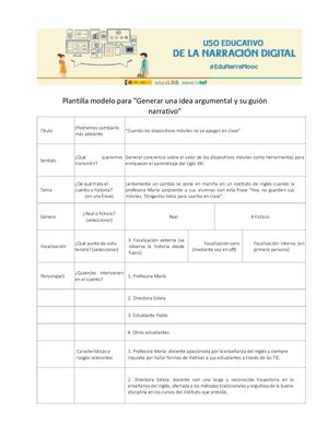 Anexo Plantilla Guion Narrativo