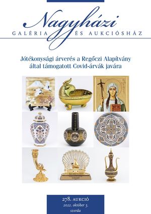 Nagyházi Galéria és Aukciósház - 278. Aukció Jótékonysági árverés a Regőczi Alapítvány által támogatott Covid-árvák javára