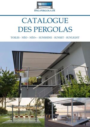 Bng Pergola Toiles Neo Sunset Sunlight Sunshine