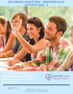 DIPLOMADO EN SABER PRO MEDICINA - VERSION 2022 - II