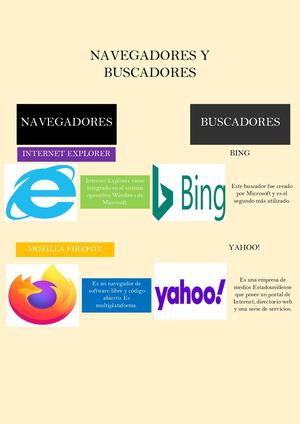 Navegadores Y Buscadores