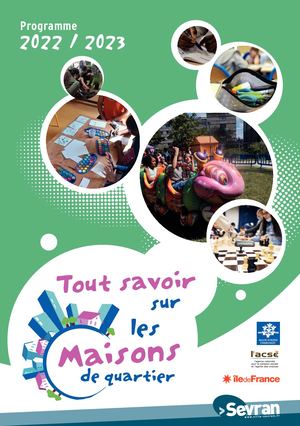 Maison Quartier - Programme 2022 / 2023