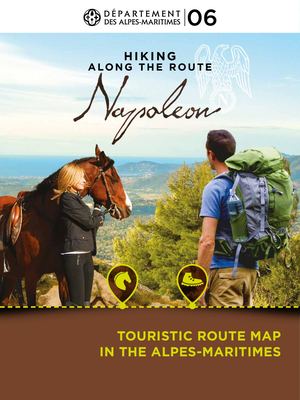 Hiking along the route Napoleon